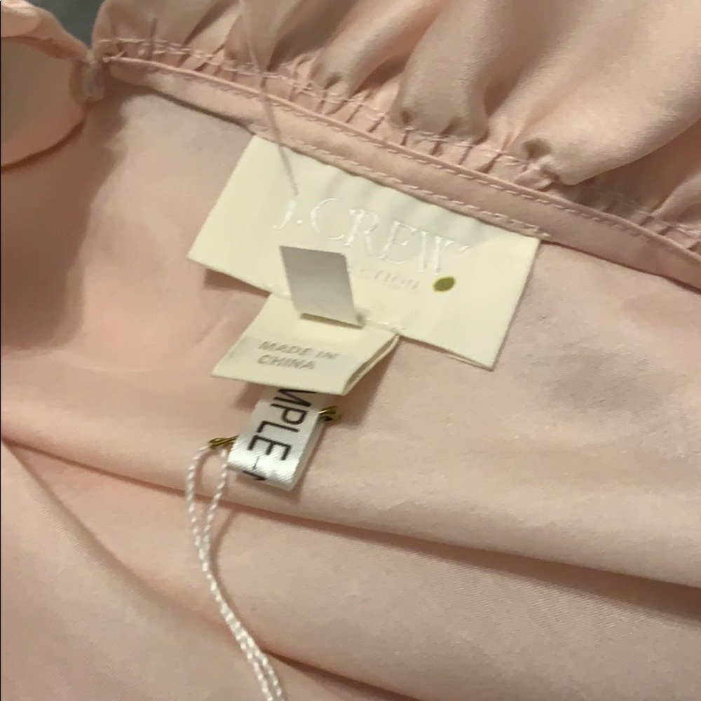 J Crew Collection Blush Ruffle Blouse, 2 - Picture 5 of 5